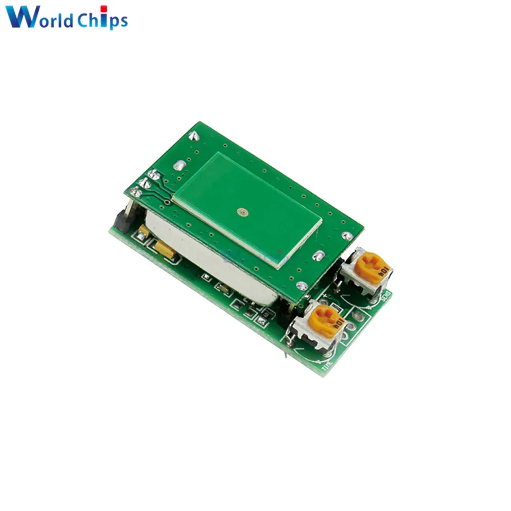 

HFS-DC06 Microwave Radar Induction Sensor Module DC5V 24V 12-18V 8-15V 5.8GHz ISM Waveband Board 5V High level Signal MOS Output