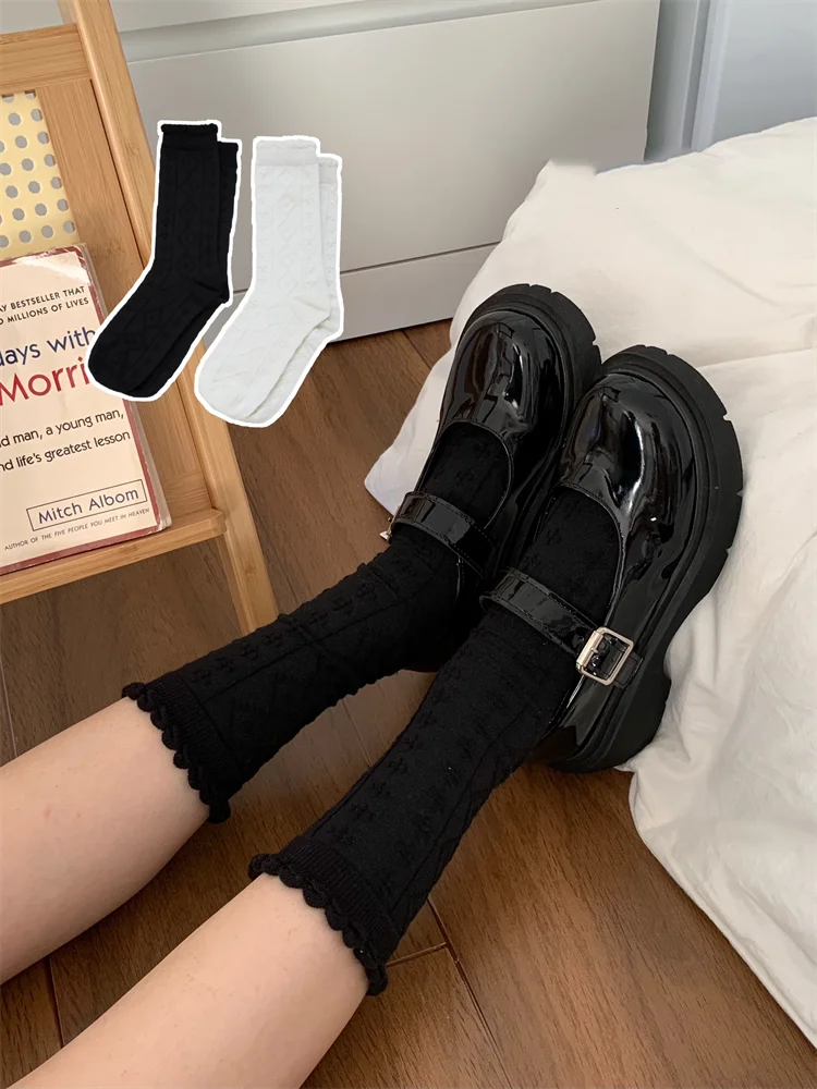 New Fashion Four Seasons Universal Breathable Thin Crystal Mesh Gauze Shallow Socks Cute Little Girl's Heart Transparent Glass s