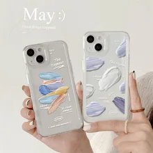 INS Oil Case For Huawei P30 Pro P40 P50 Pro Graffiti Clear Soft Cover Honor 60 9X 30 50 Pro 30S Mate 40 30 Pro Nova 9 7 SE 8 Pro