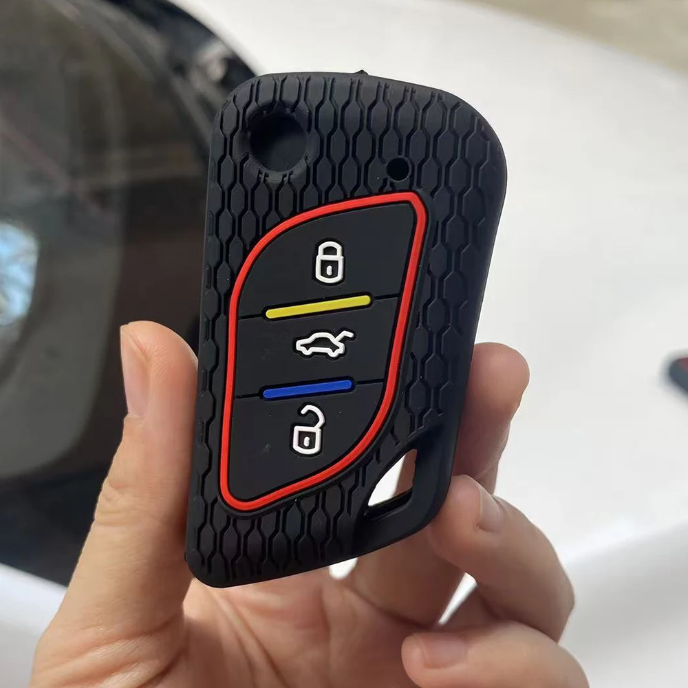 

Силиконовый чехол для автомобильных ключей, набор сумок для KD B30 NB30/VVDI, универсальный XKLKS0EN, автомобильные аксессуары, резиновый чехол для авто дистанционного управления