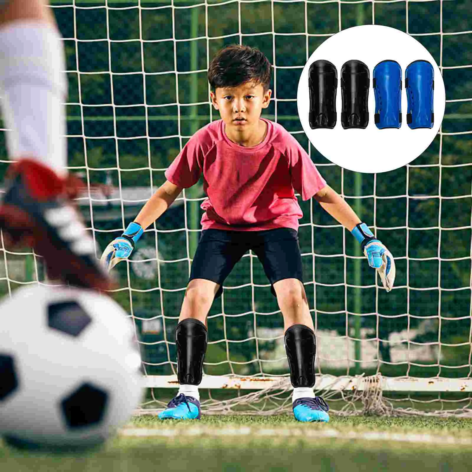 

Shin Guards Soccer Pad Guard Knee Pads Football Ankle Protector Leg Socks Youth Sleeves Calf Stay Strapless Karate Bike Mountain
