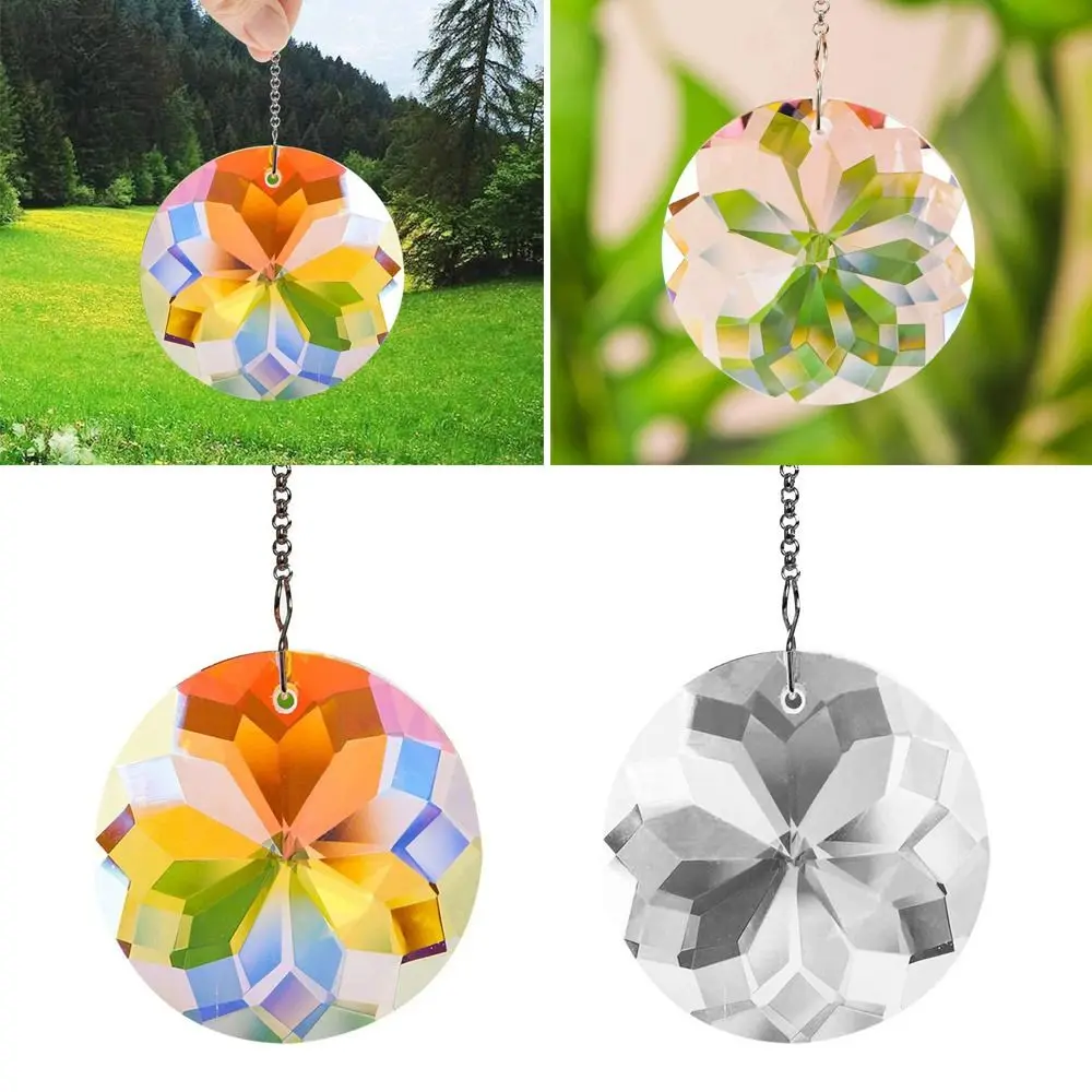 

Crystal Pendant Car Window Sun Catcher Hanging Decor Rainbow Prism Ball Rainbow Maker