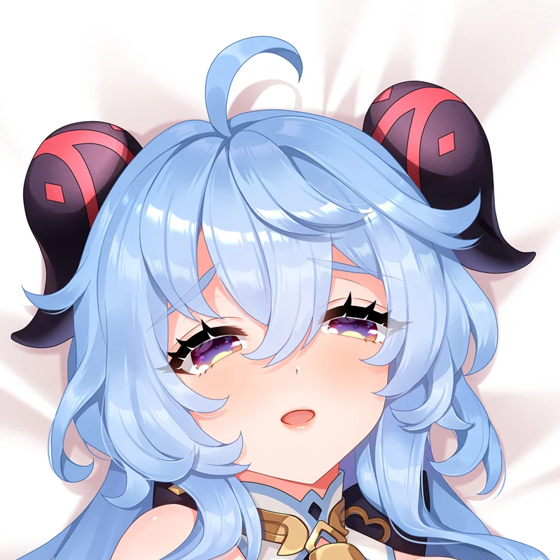 

Аниме игра Genshin Impact GanYu Dakimakura обнимающая Подушка Чехол японская искусственная Подушка постельное белье рождественские подарки NMS