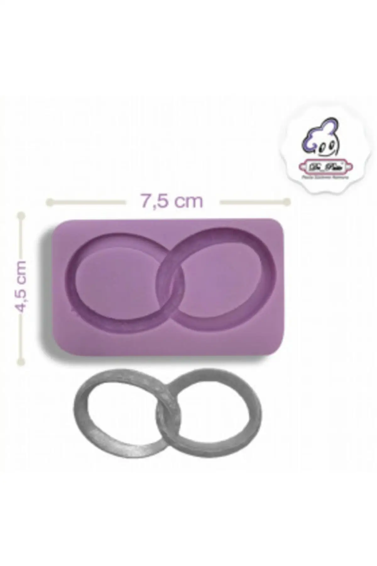 

Силиконовая форма 2, обручальное кольцо