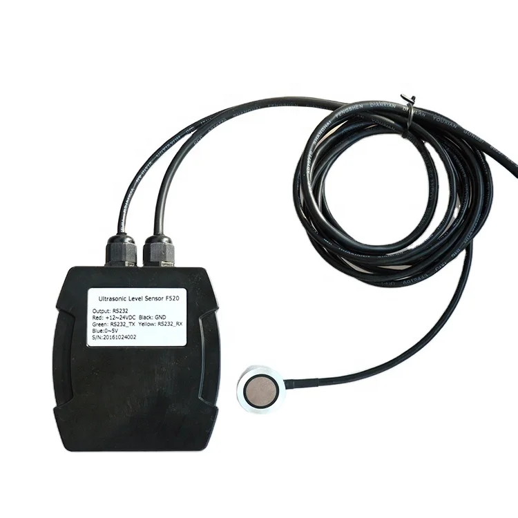 

DF520 Ultrasonic Fuel Level Sensor Distance 10 Meter Ultrasonic Sensor In Plastic Welding