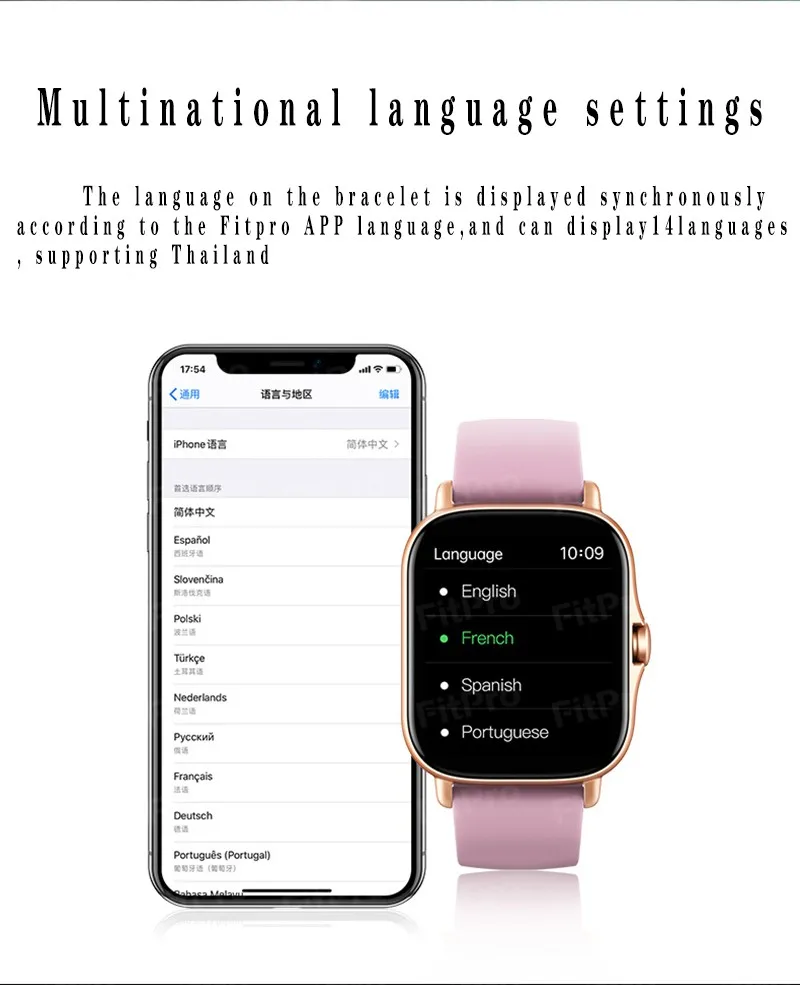 Hot Selling 13 Exquisite Step Heart Rate Monitoring Women's Bluetooth Call Touch Screen Smart Watch Holiday Popular Gift