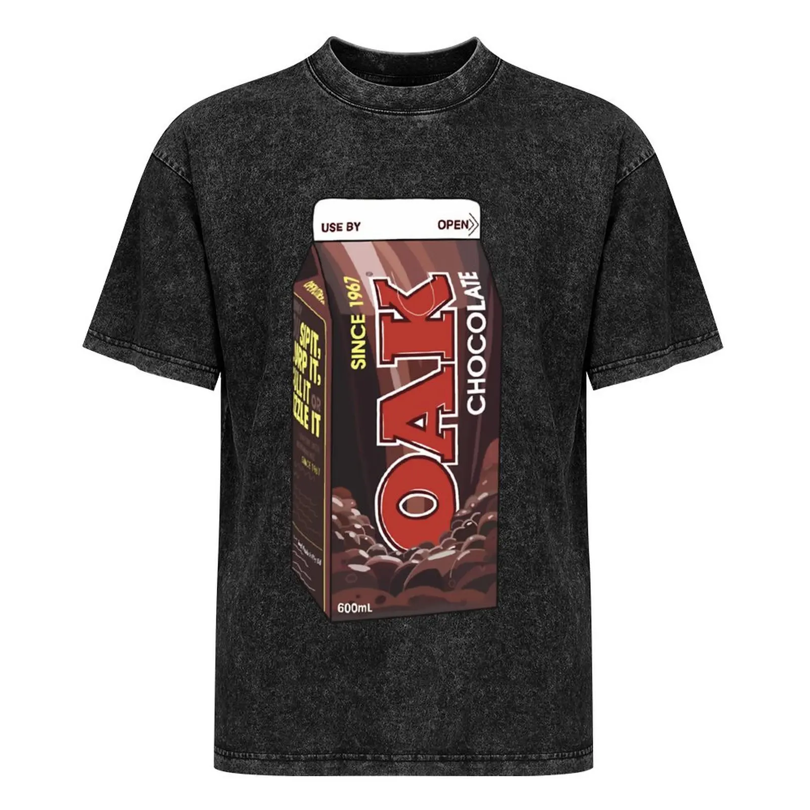 Футболка из дуба Choccy Milk милая одежда необходимая футболка для любителей спорта в