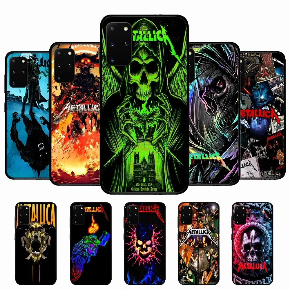 Band M-Metallica Phone Case For Samsung S 9 10 20 21 22 23 30 24 Plus Lite Ultra FE S10lite Fundas