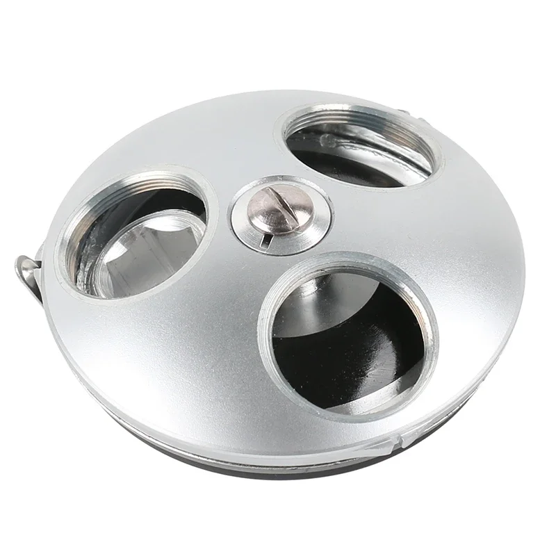 

Переходник для биологического микроскопа с 3 4 отверстиями, вращающийся переходник для объектива с ножом, диаметр 64 мм, интерфейс среднеквадратичного значения