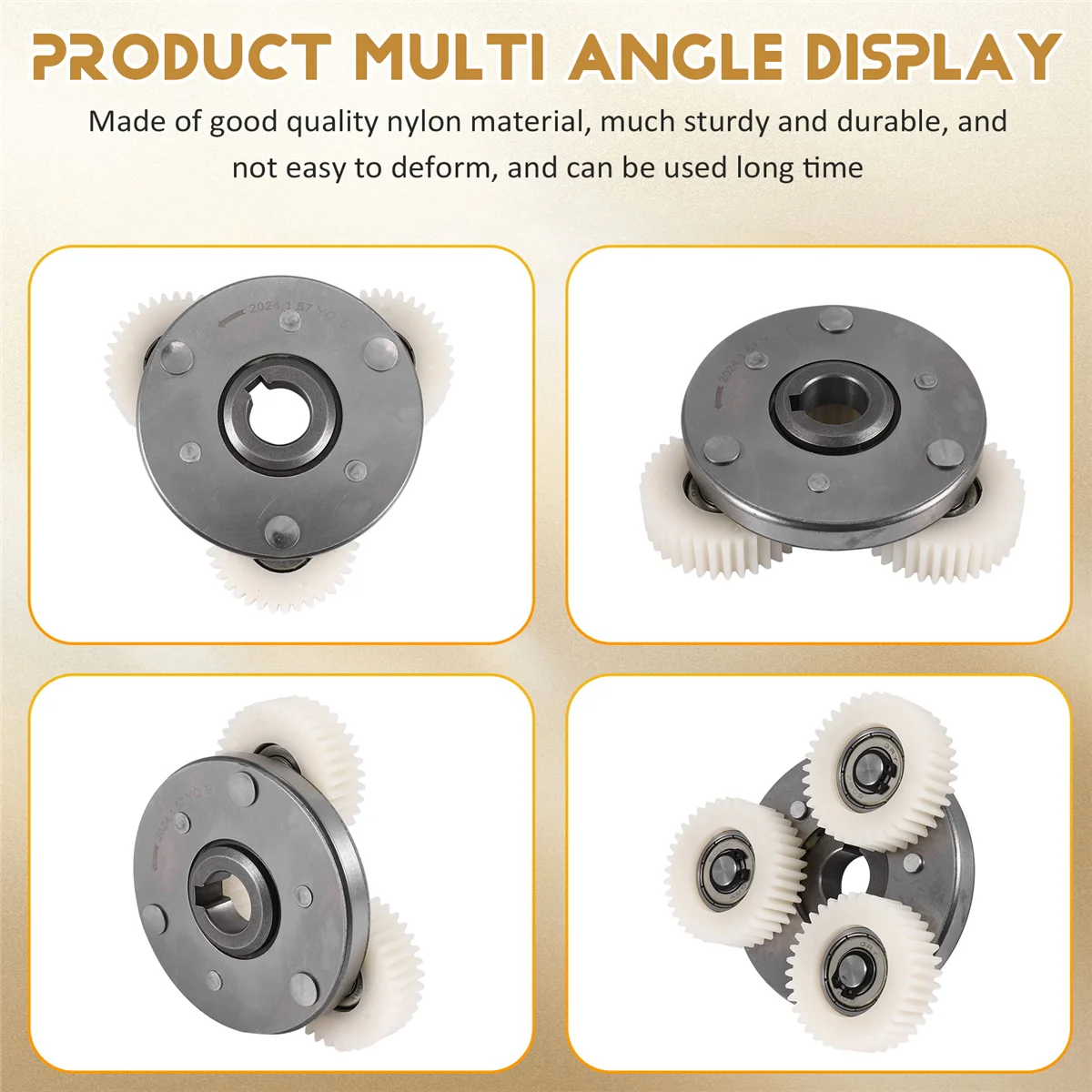 36T Планетарная шестерня с муфтой для Bafang Motor Electric Bike E-Bike нейлоновая