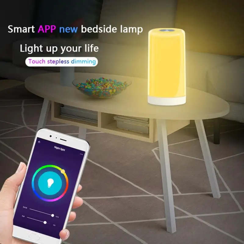

Tuya Smart Wifi Charging Touch Night Light Led Light Bedside Light Baby Breastfeeding Table Lamp Touch Pat Atmosphere Light Room