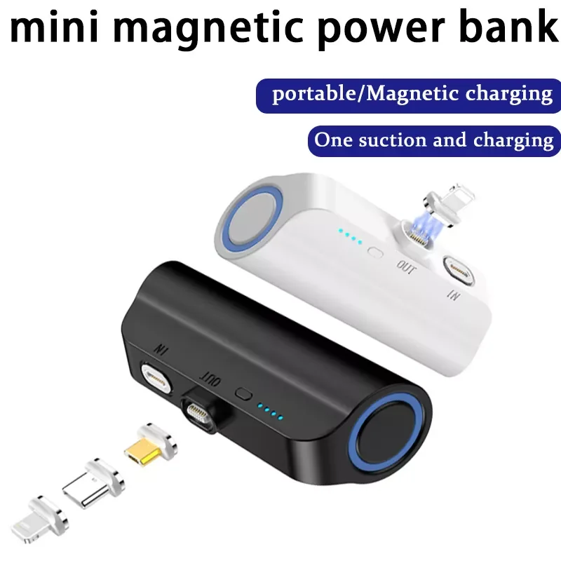 

NEW2023 Portable Mini Power Bank 3000mAh Charger Two-way Fast Charging External Battery for Huawei