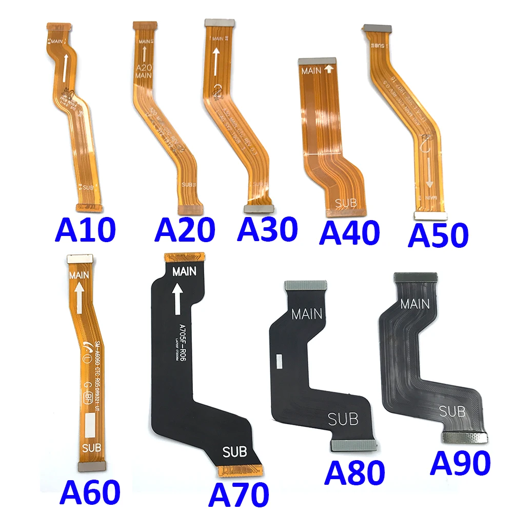 10 Pcs  Motherboard Repair Parts For Samsung A10 A20 A30 A40 A50 A60 A70 A80 A90 Main Board Motherboard Connector Flex Cable enlarge