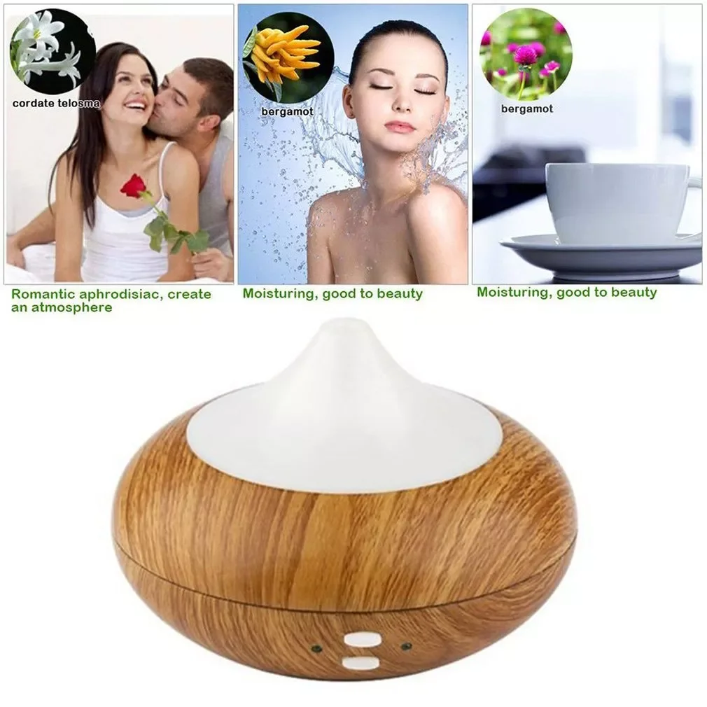 

NEW2023 LED 7 цветов ультразвуковой с ароматическим эфирным маслом диффузор очиститель воздуха увлажнитель 3 в 1 Функция очистки