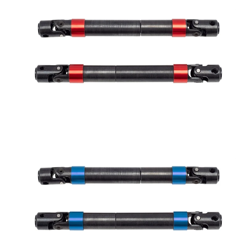 

2Pcs Metal Spline Drive Shaft CVD For Axial SCX6 AXI05000 JEEP JLU 1/6 RC Crawler Car Upgrades Parts Accessories