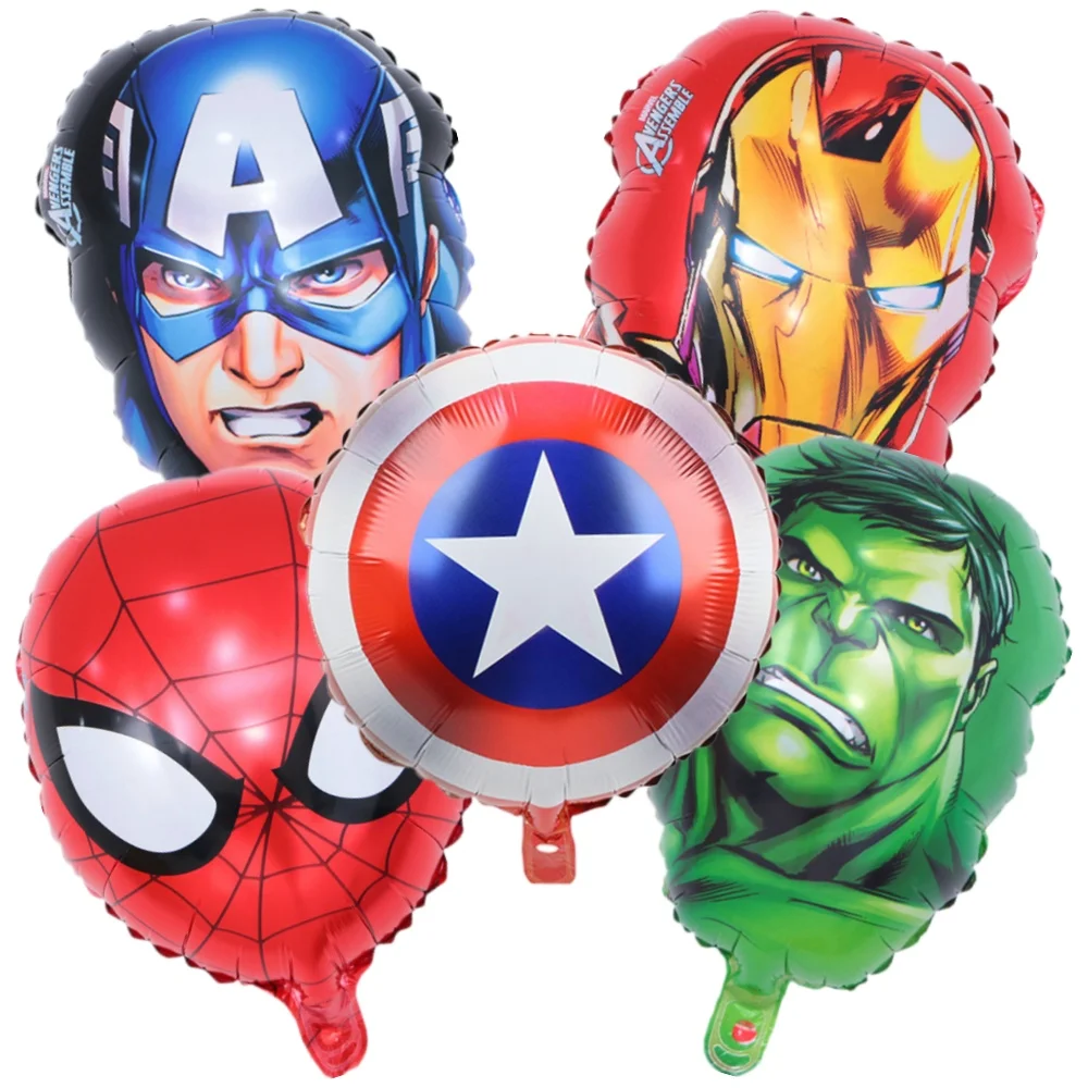 

5 шт., фольгированные шары «Мстители» MARVEL