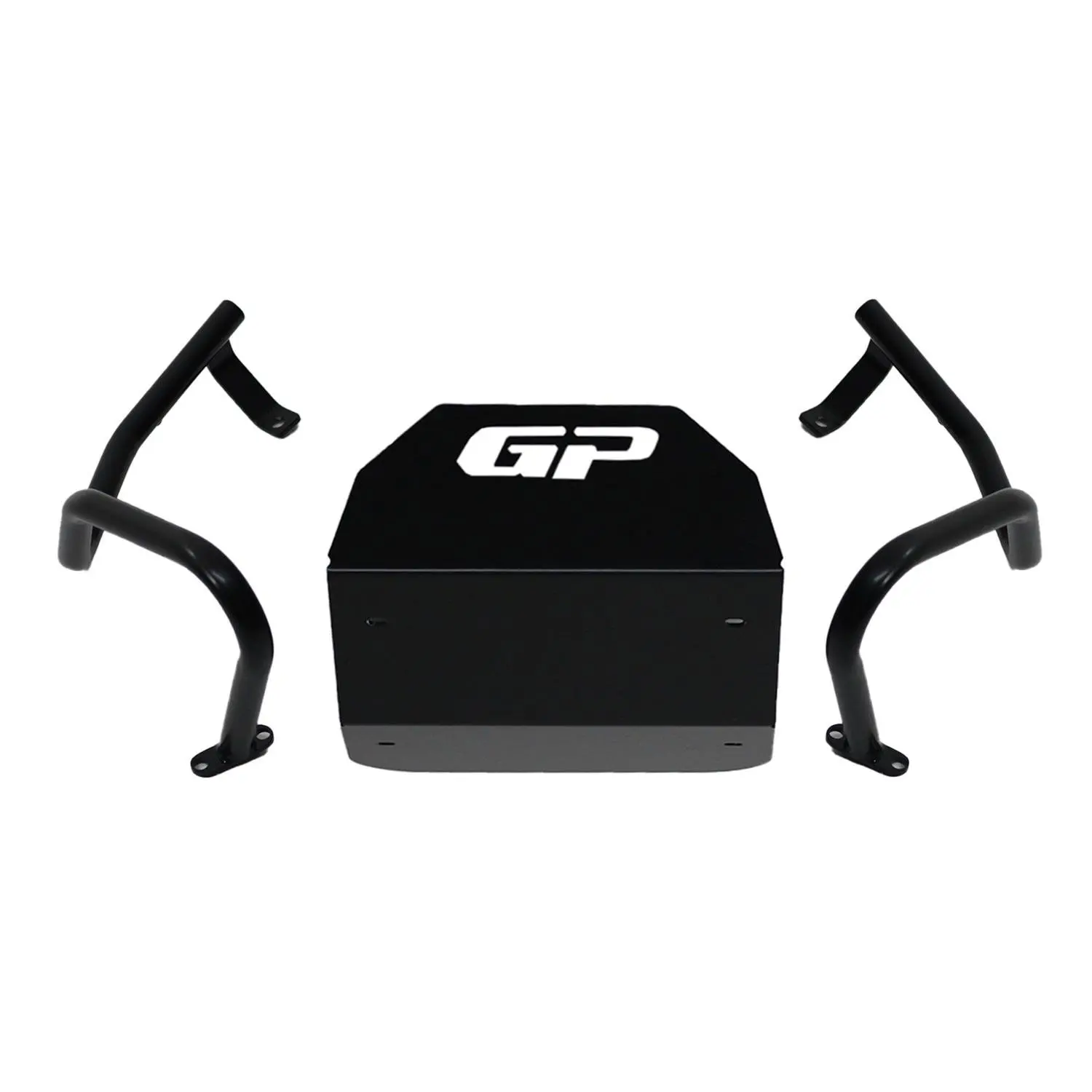 

GP Kompozit For CRF 250 L 2013-2020 Compatible Sump Skid Plate and Engine Crash Bar Protector Black Suitable for the Protection