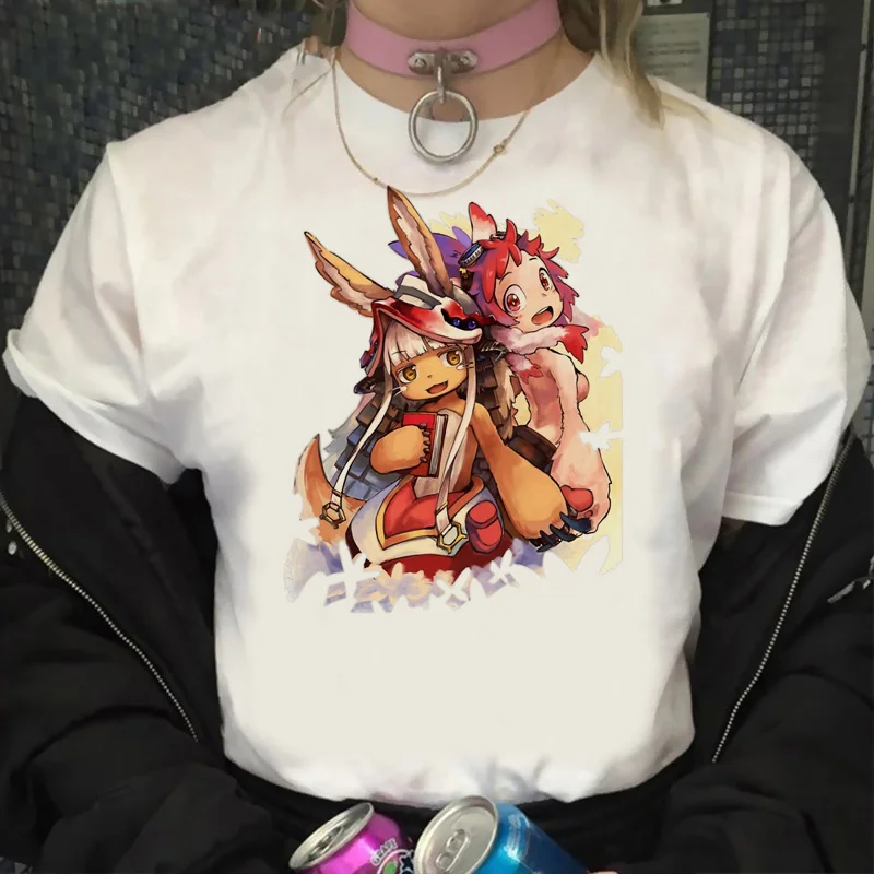 

Футболка с надписью «Сделано в Бездне», футболка, Мужская Эстетическая футболка y2k уличная одежда с мотивами из аниме y2k