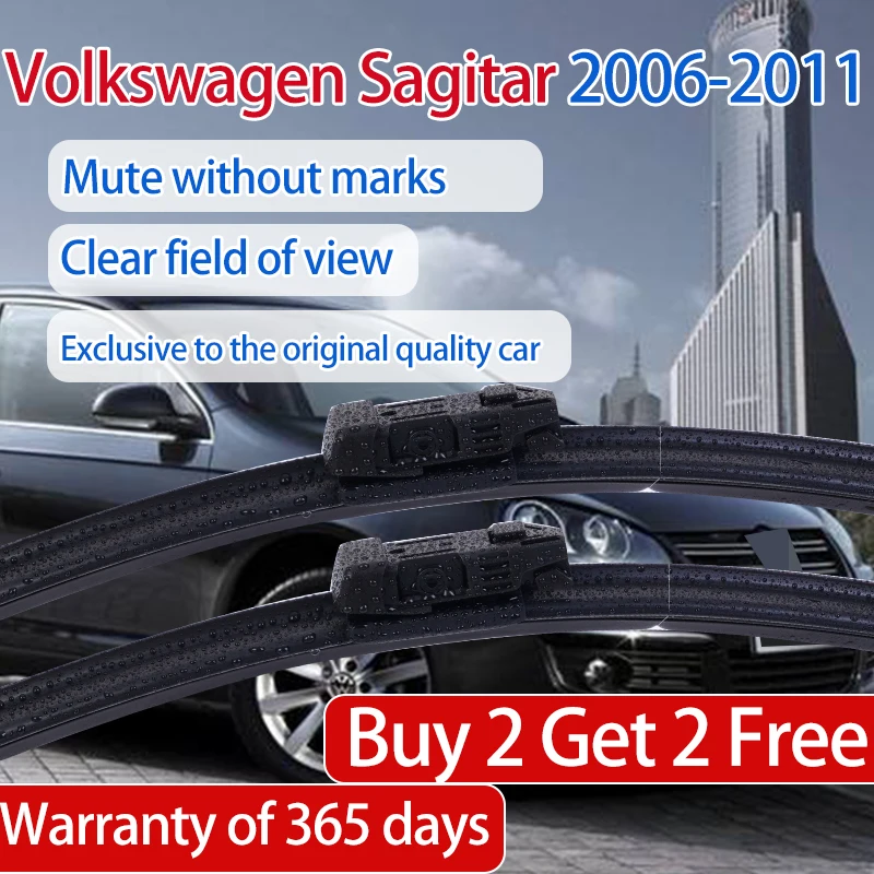 

ShangKeWen Boneless Windshield Car Wipers Blade For Volkswagen Sagitar Universal Frameless Rubber Wipers Volkswagen Accessories