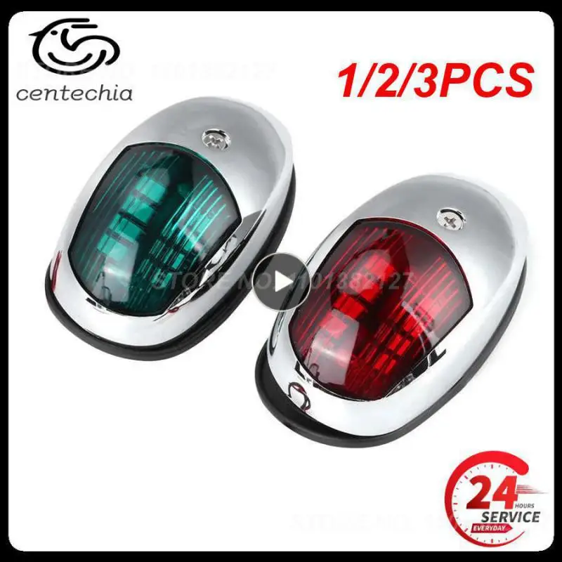 

1/2/3PCS Starboard Port Side Light Signal Warning Lamp For Marine Boat Yacht Truck Trailer VanSet LED Navigation Light 10V-30V