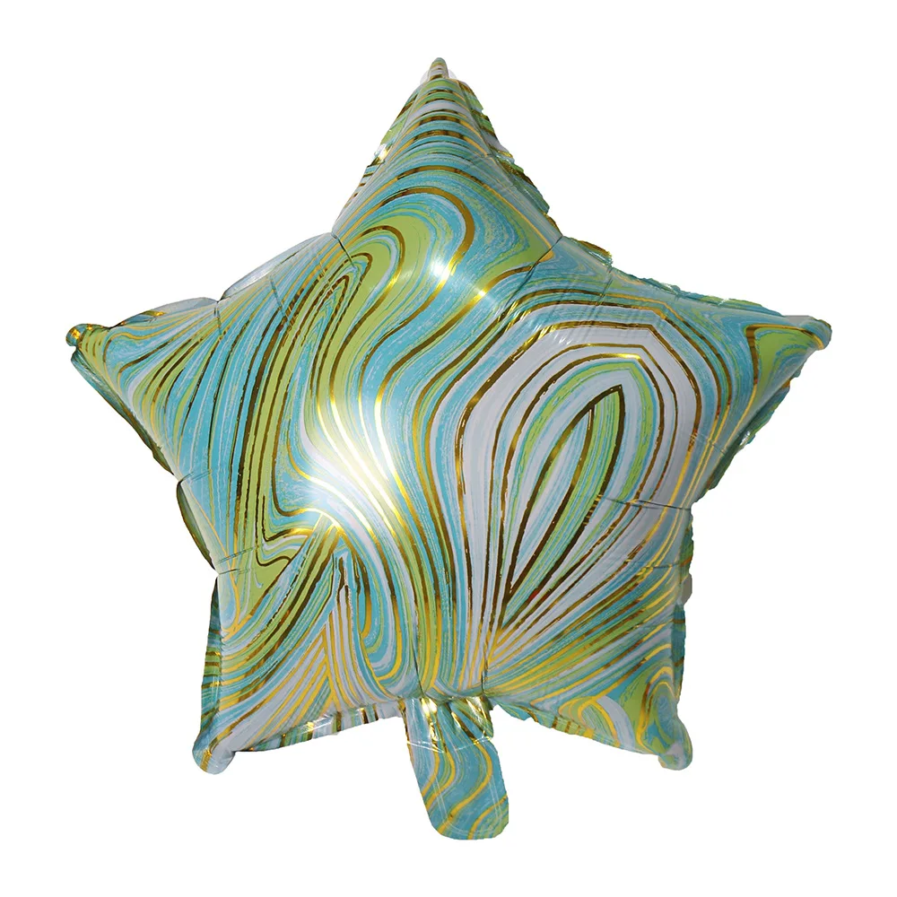 НОВЫЙ 18-дюймовый воздушный шар из алюминиевой пленки с днем рождения агатовые