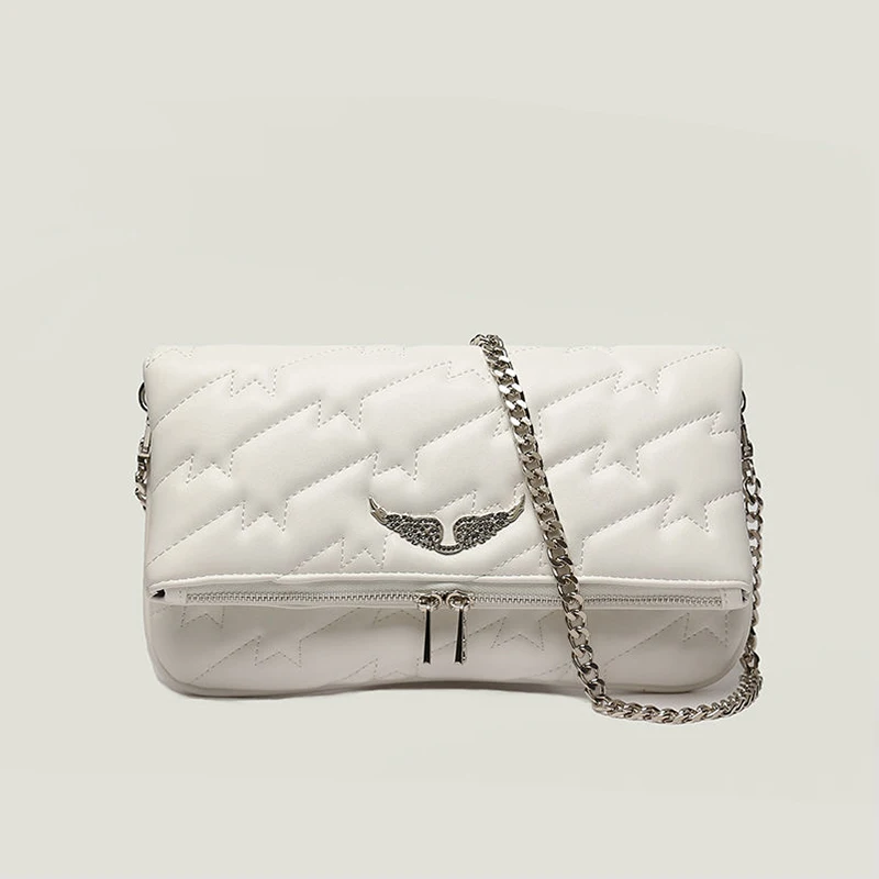 

Zadig Bag 2023 Designer Brand Women Wings Classic Bags Vintage Black Rocky Sava Shoulder Crossbody Party