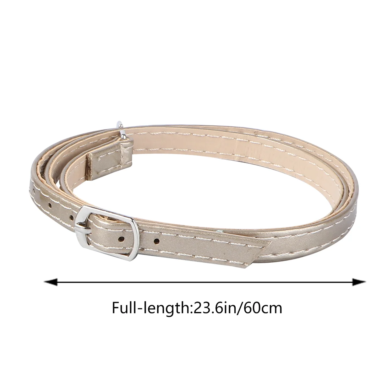 1Pair Cross Faux Shoe Straps Anti-Loose High Heel Ankle Straps