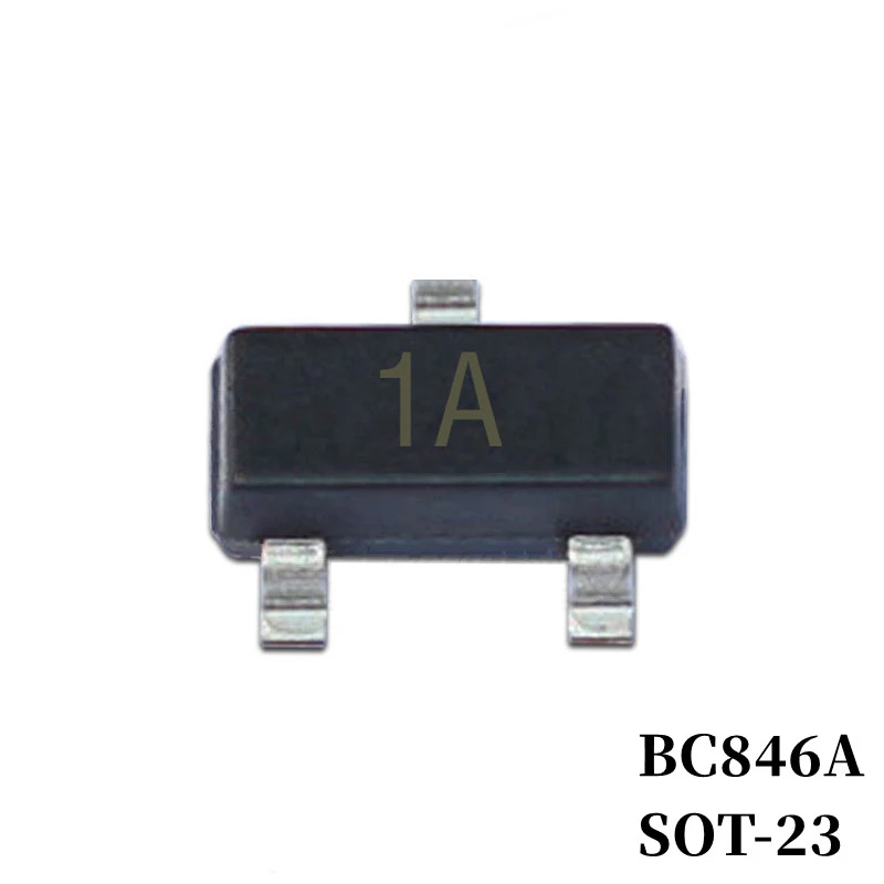 

50~2000Pcs SMD Transistor BC846A BC846B BC847A BC847B BC847C BC860C SOT-23 PNP/NPN Bipolar Transistor