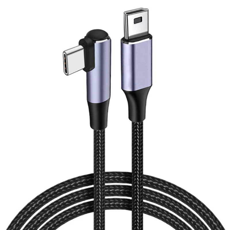 Кабель USB C — Mini Плетеный кабель для зарядки синхронизации данных 1 м