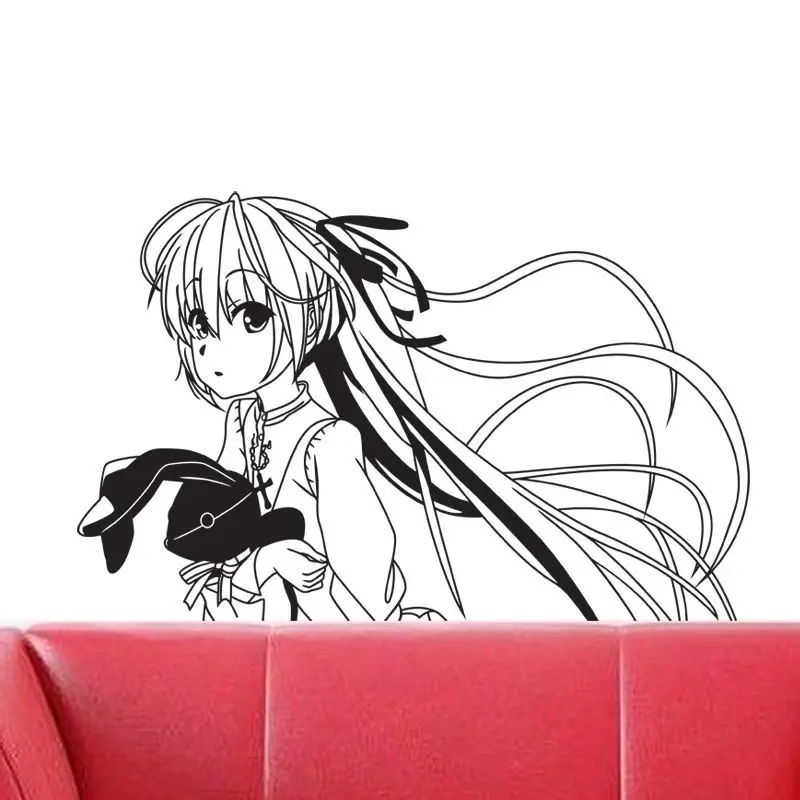 Yosuga no Sora Наклейка на стену Аниме Kasugano Виниловые наклейки для автомобиля Декор