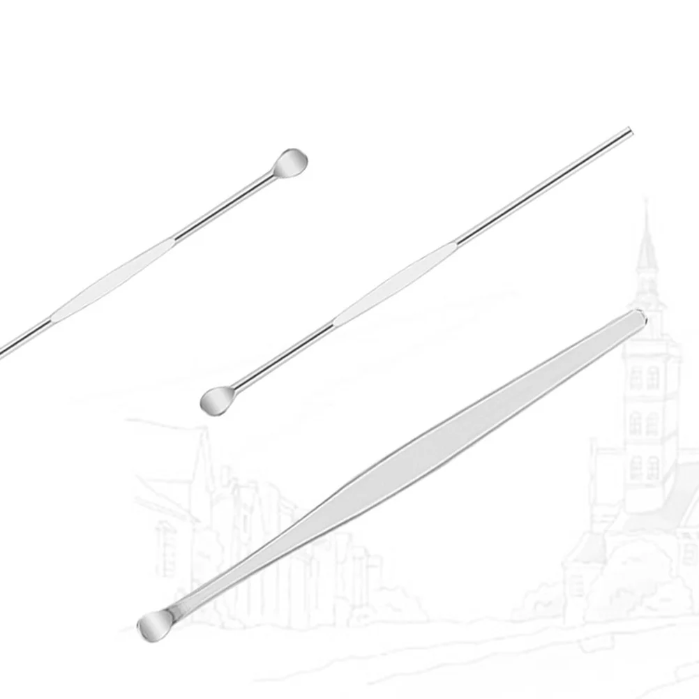 8 шт./набор пинцет для чистки ушей из нержавеющей стали