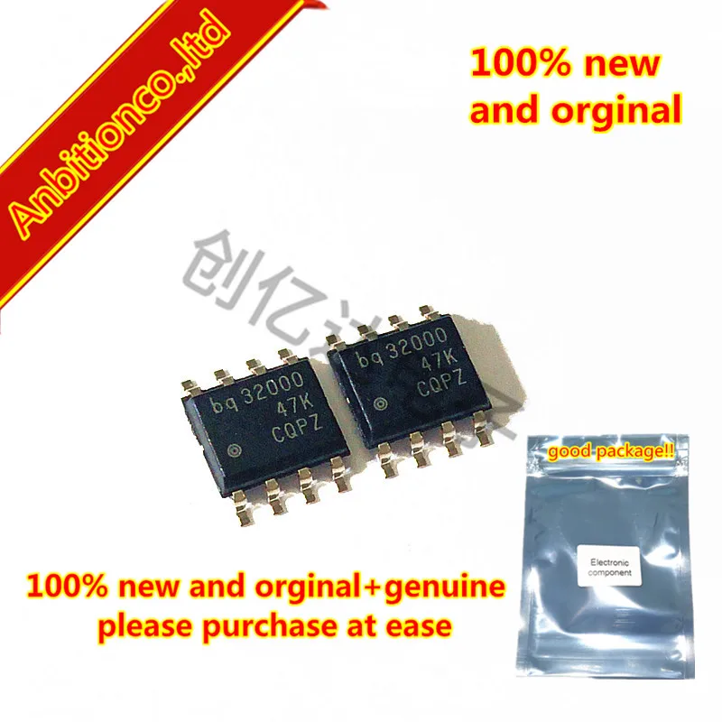 

10pcs 100% new original BQ32000DR BQ32000 SOP-8 REAL-TIME CLOCK (RTC) in stock