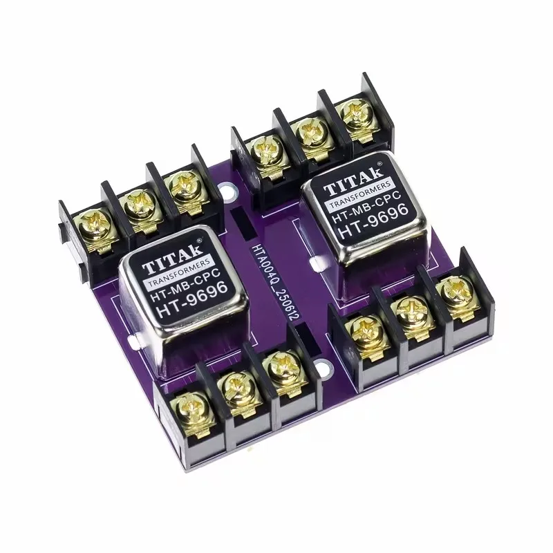 Изолятор аудиосигнала HT-9696 Permalloy 600:600 20Гц-20КГц для преобразования сбалансированного в несбалансированный сигнал для домашних кинотеатров (art.: 3920da43fd23f) - 3920da43fd23f