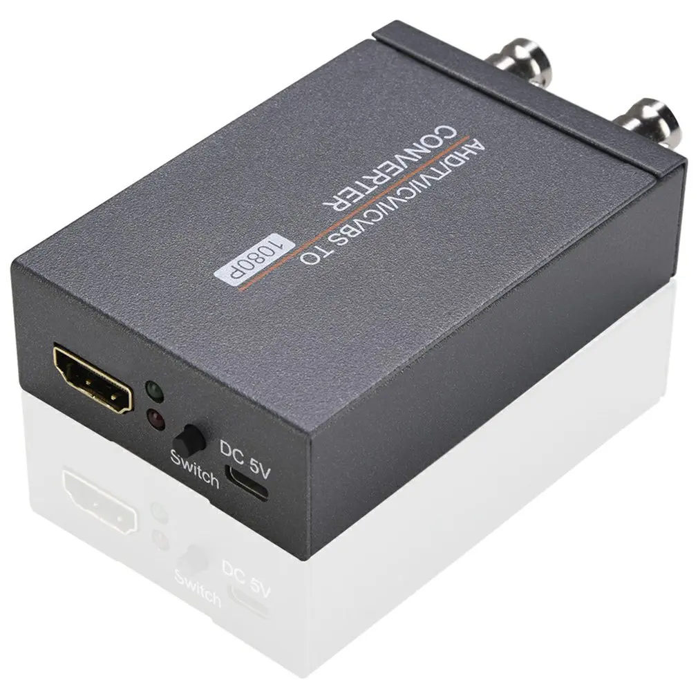 Адаптер-преобразователь стандарта AHD/TVI/CVI/CVBS в HDMI адаптер-преобразователь видео