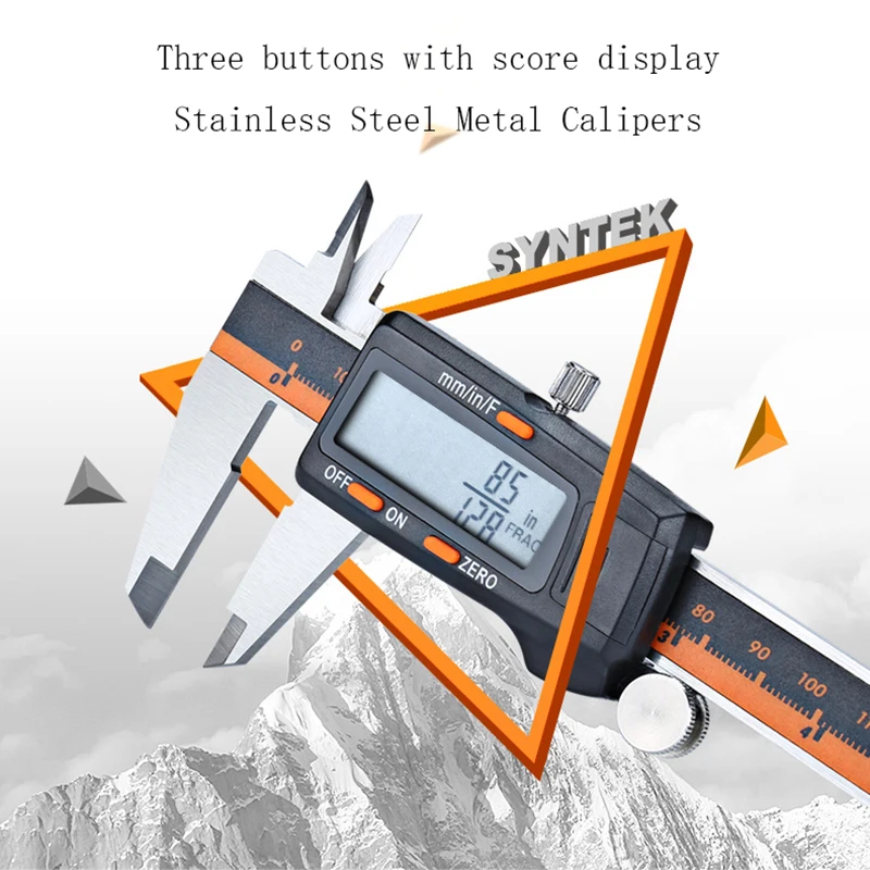 

Штангенциркуль электронный, 0-150 мм, из нержавеющей стали