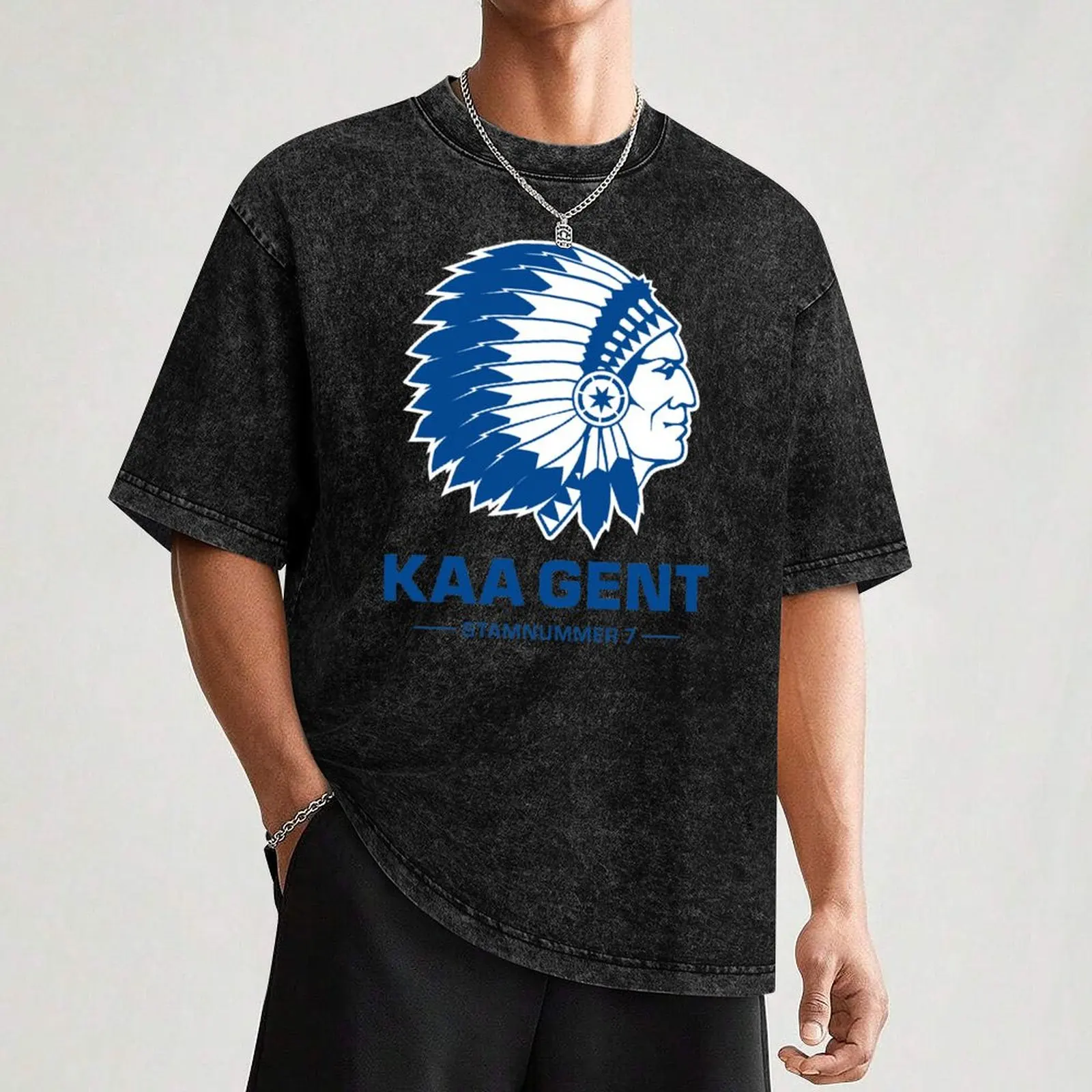 Фото KAA Gent Original - футболка Gent в повседневном стиле с модным принтом №3