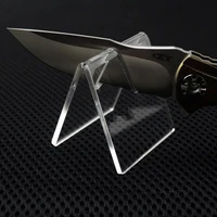 acrylic folding knife display stand small knife stand transparent display stand column knife favorites display stand
