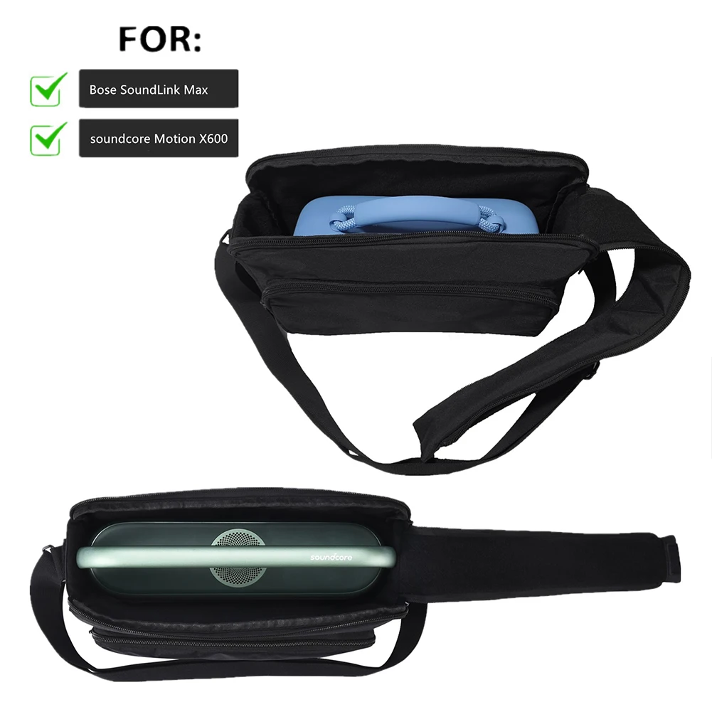 Сумка для переноски динамика с сетчатым карманом