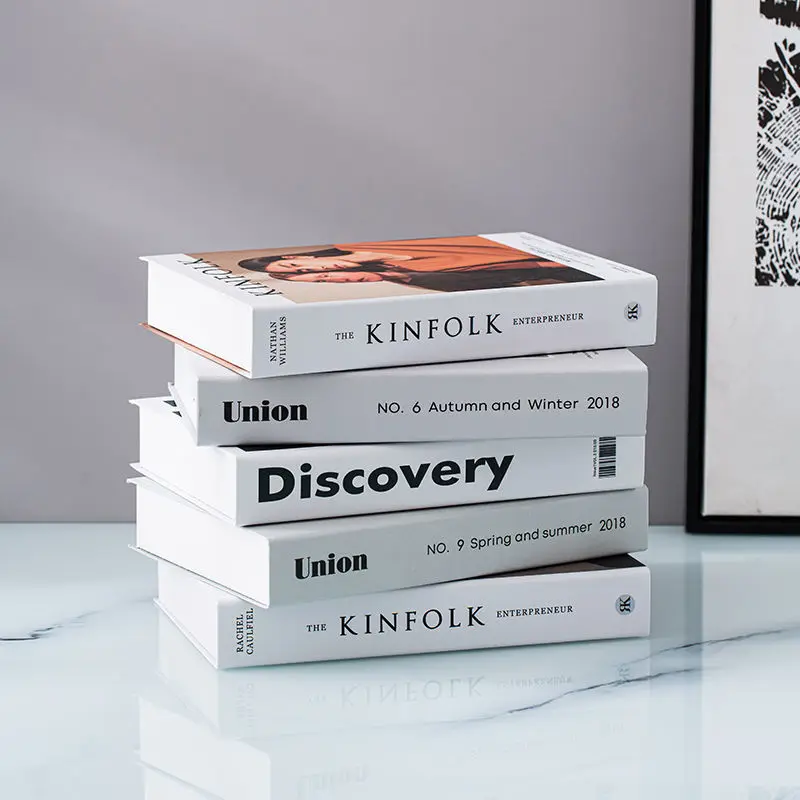 

Nordic style simulation book props decoration book creative living room study decoration home decoration bookshelf decoration