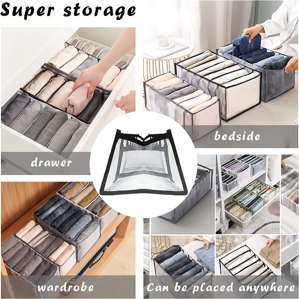 

Closet Organizer Bra Socks Storage Organizer Box Underwear Organizer For Wardrobe Clothes Organizers Cabinets Drawer Organizers