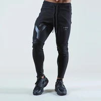 2022 gym fitness trousers mens autumn and winter new breathable sports wind casual fashion pants mens waist belt sports pants