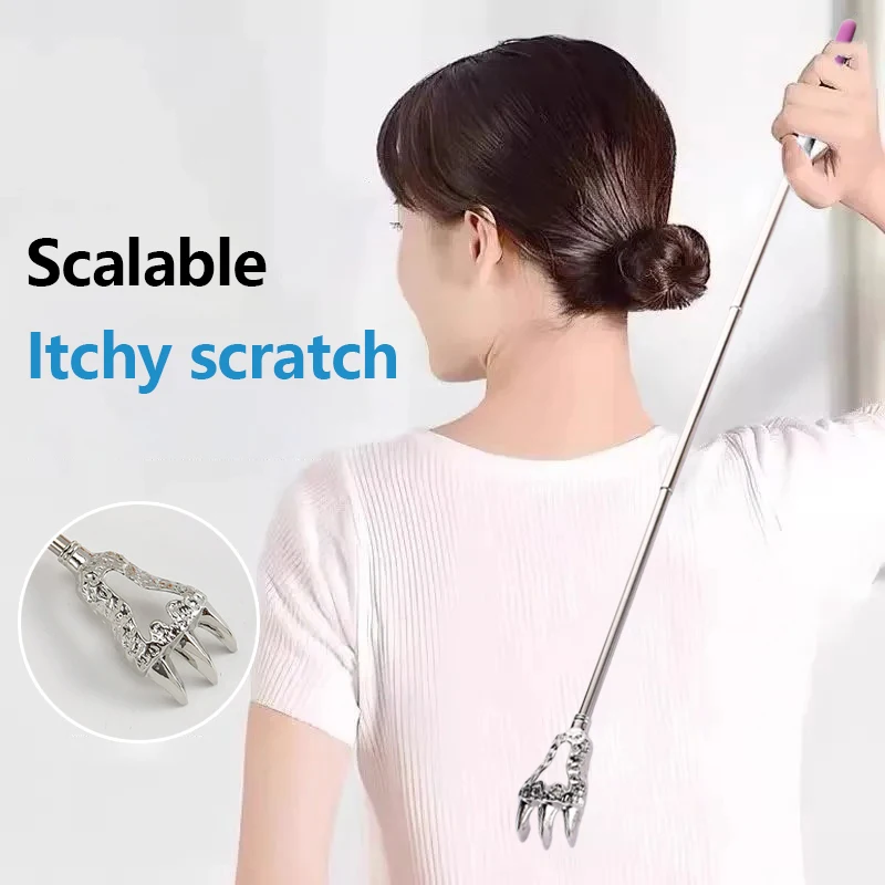 1 шт. чесалка для спины из нержавеющей стали