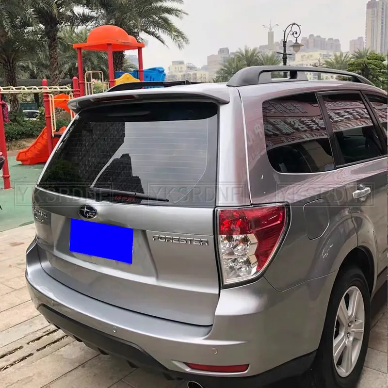 

Для Subaru Forester 2008 2009 2010 2011 2012 автомобильный Стайлинг ABS пластик Неокрашенный праймер цвет задний Багажник крыло спойлер 1 шт.