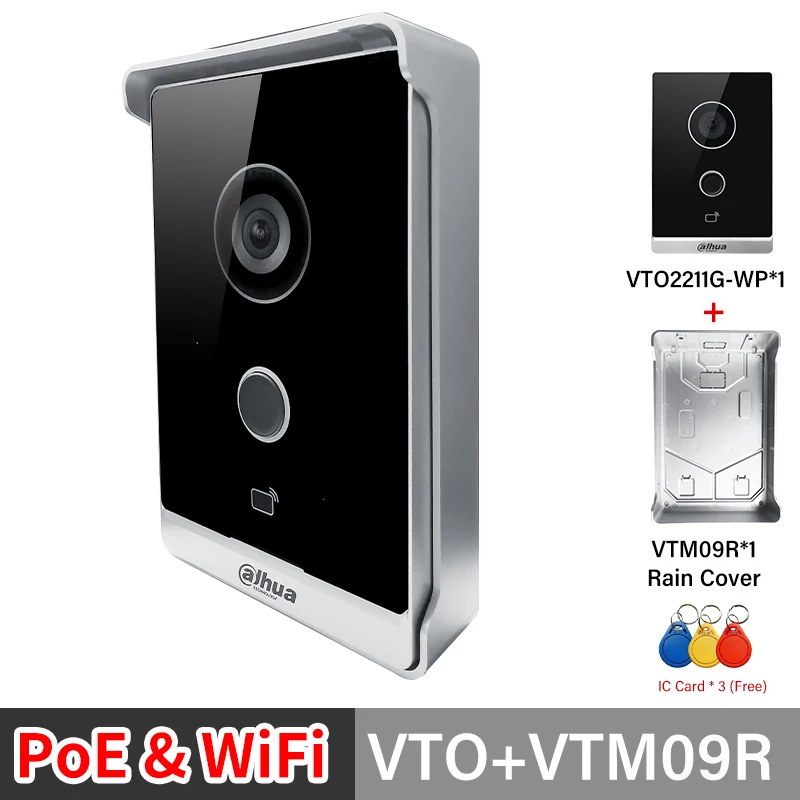 

Dahua VTO2211G-WP WiFi видеодомофон