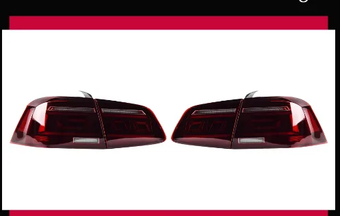 

Светодиодные задние фонари для Volkswagen VW Passat B7 2012-2015, задние фонари, светодиодные DRL, движущиеся указатели поворота, стоп-сигнал, автоаксессуары