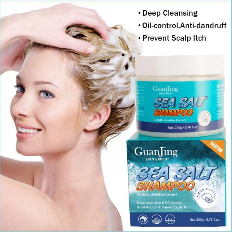 Salt Lemon Dandruff Hair Care Scrub Degreasing Cream To Improve Dry Hair Fluffy Clean Scalp Shampoo Scalp Scrub