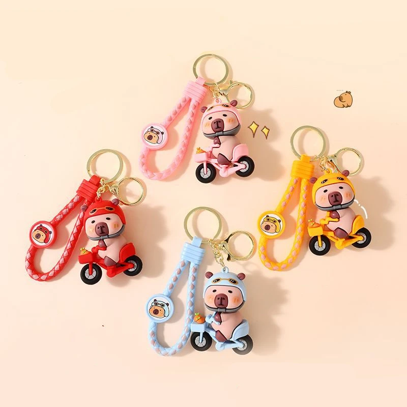 Мультфильм Капибала Зеленый Крокодил Головной Убор Капибара Кукла Подвеска