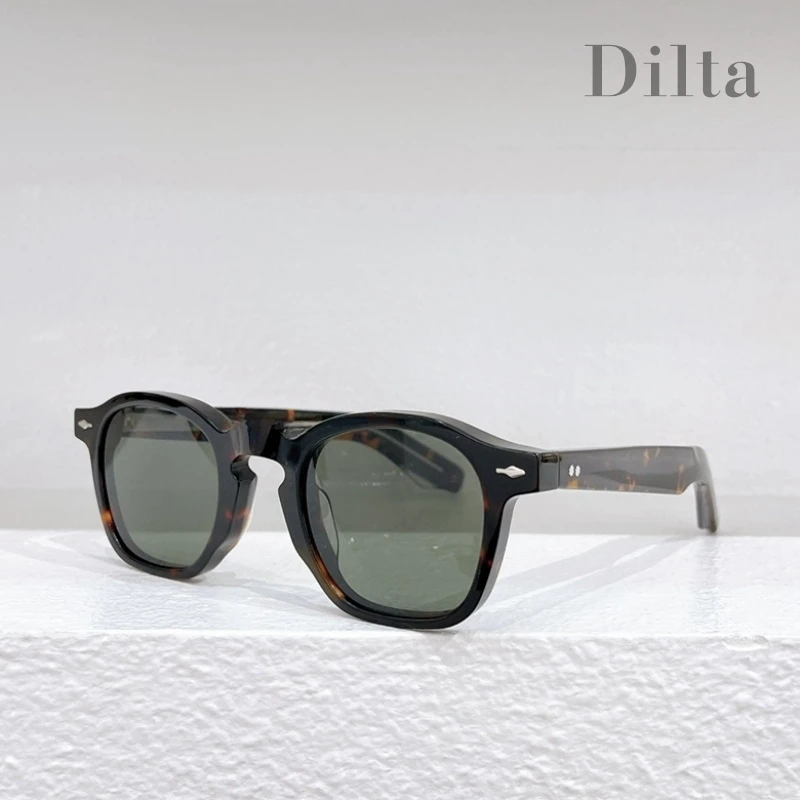 ZEPHIRIN толстые ацетатные овальные женские солнцезащитные очки для мужчин в стиле