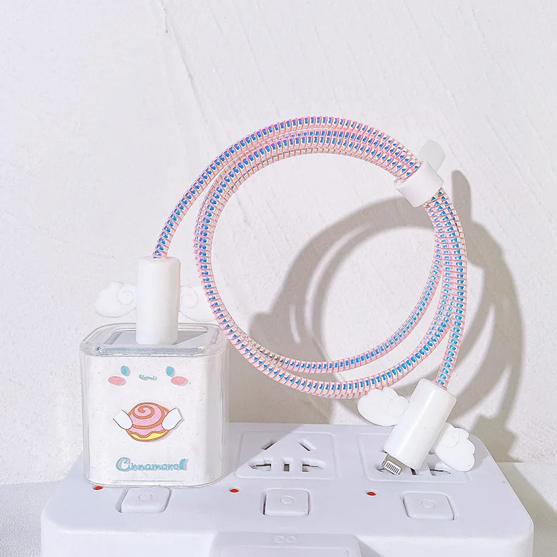 Новый аксессуар для кабеля в виде животного 18/20 Вт USB-штекер зарядного устройства