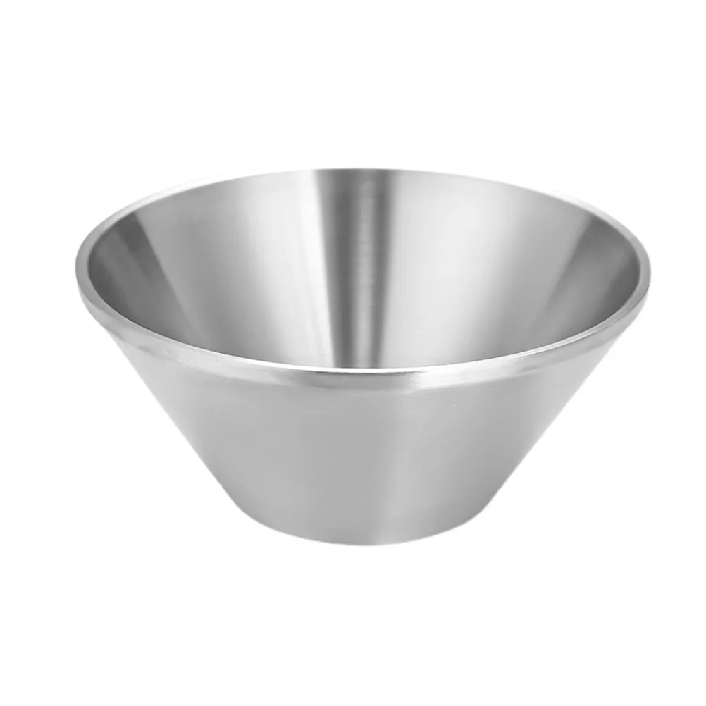 

Bowl Bowls Steel Stainless Cups Japanese Salad Sundae Noodle Appetizer Dessert Yogurt Metal Ramen Serving Creamice Cereal Cup